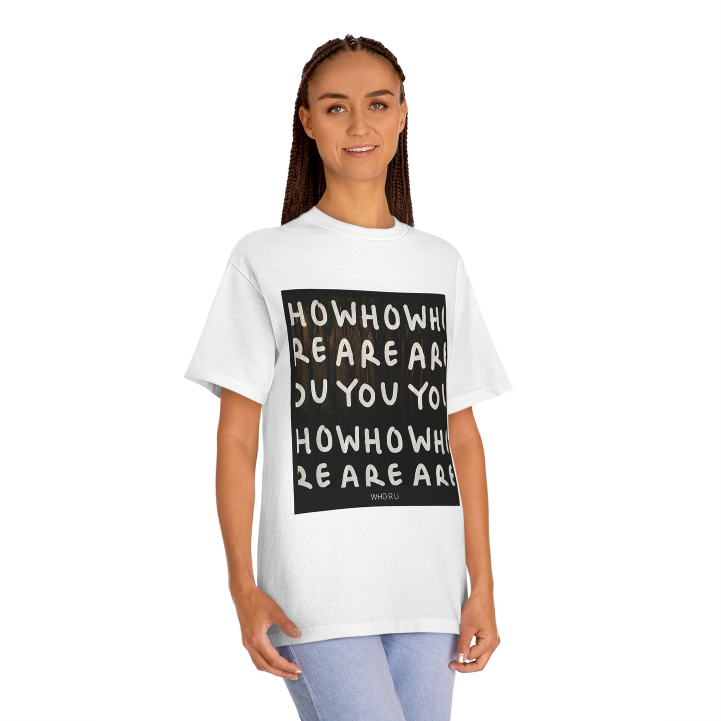 WHO R U - Playlist T-Shirt.