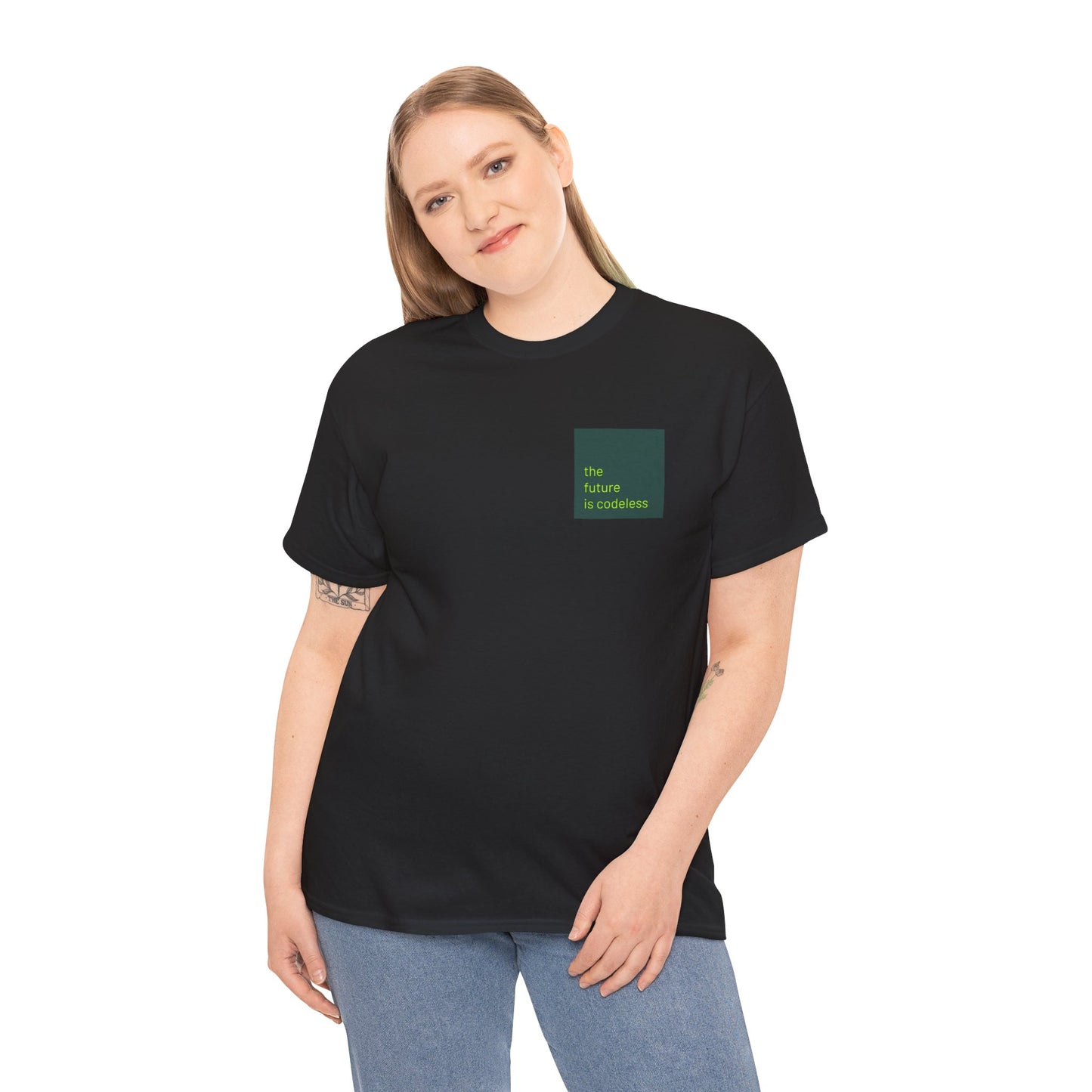 THE FUTURE IS CODELESS - T-shirt (small print)