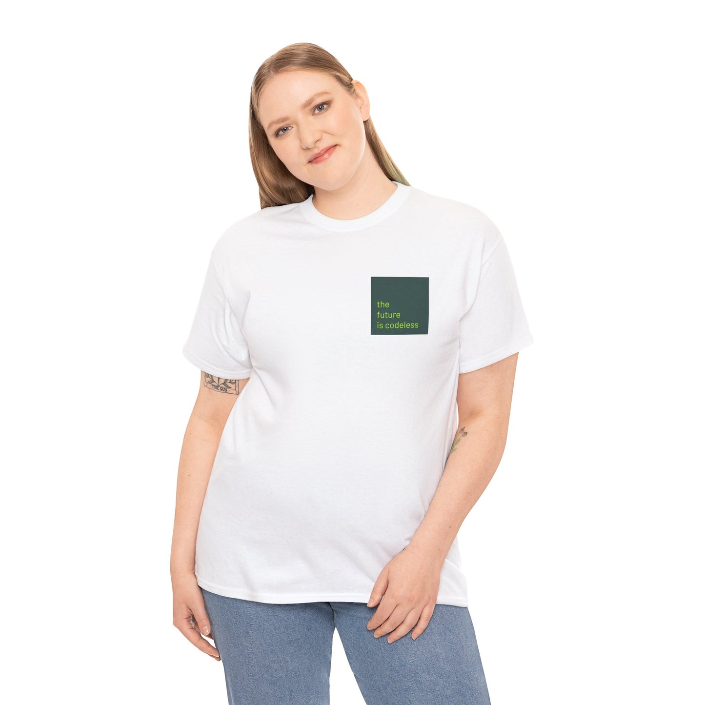 THE FUTURE IS CODELESS - T-shirt (small print)