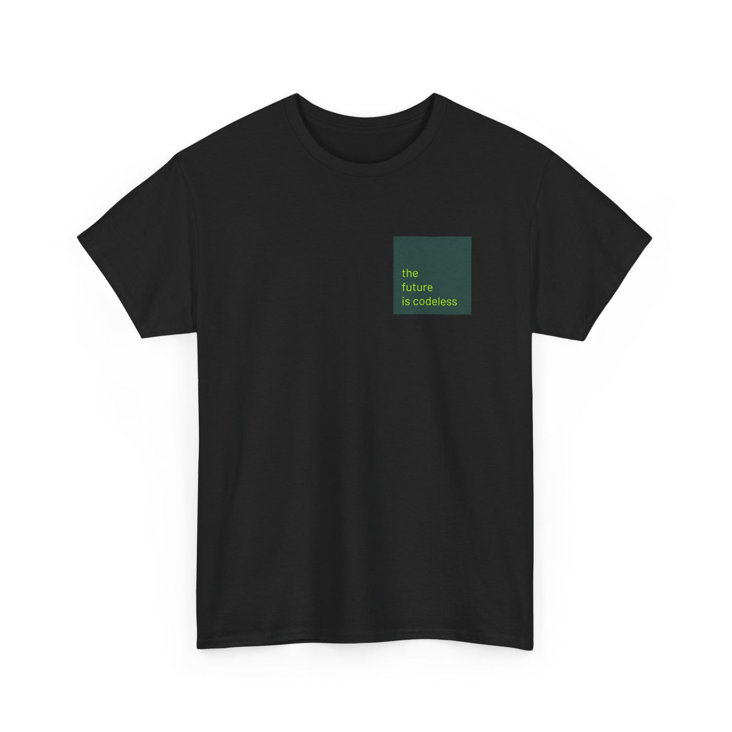 THE FUTURE IS CODELESS - T-shirt (small print)