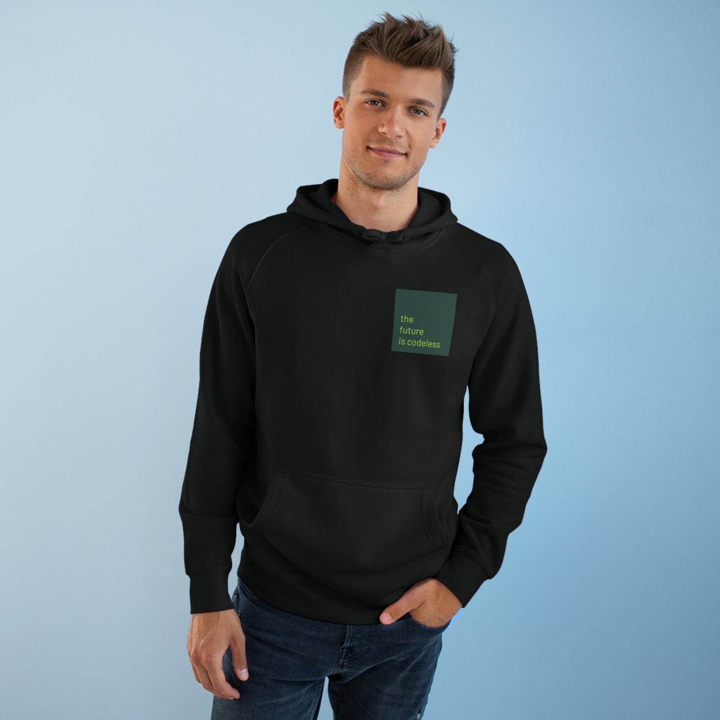 THE FUTURE IS CODELESS - Hoodie (print on front)