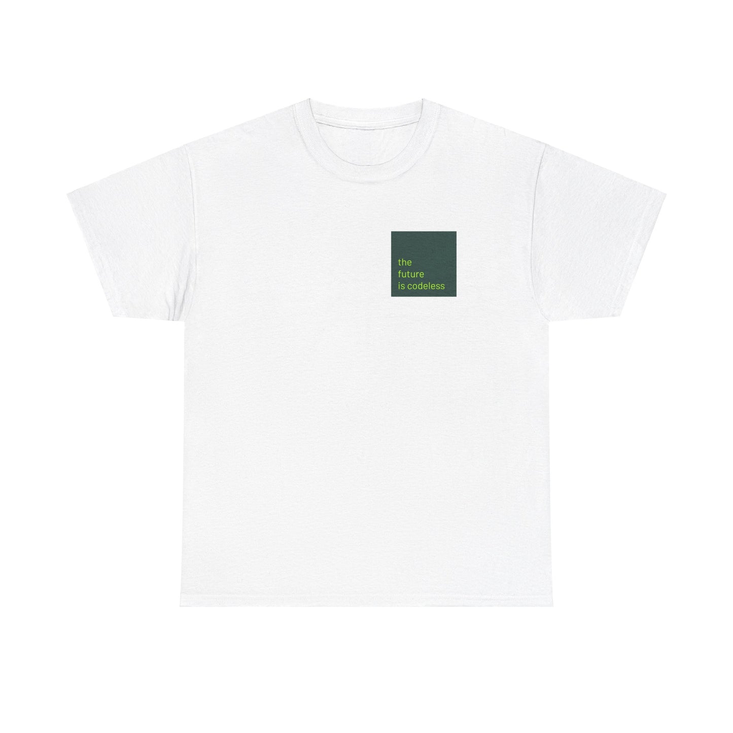 THE FUTURE IS CODELESS - T-shirt (small print)