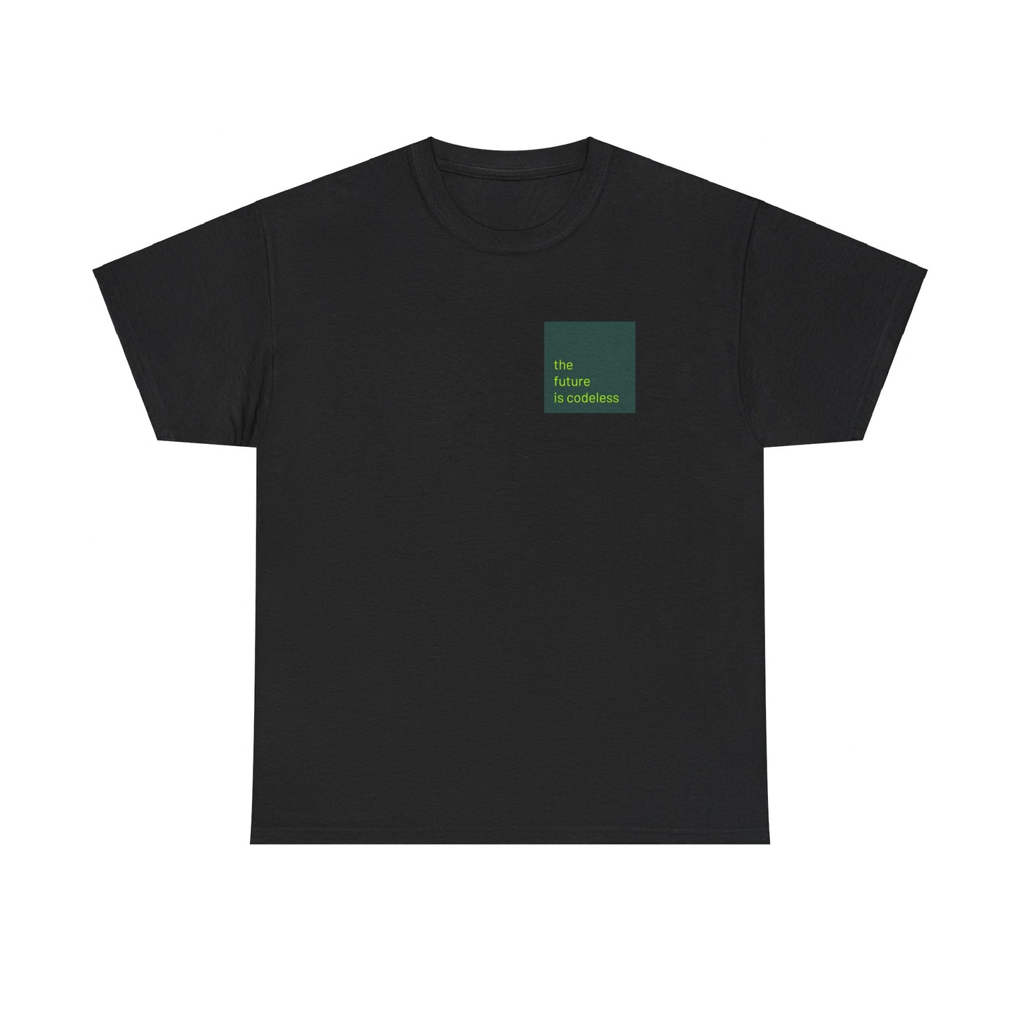 THE FUTURE IS CODELESS - T-shirt (small print)