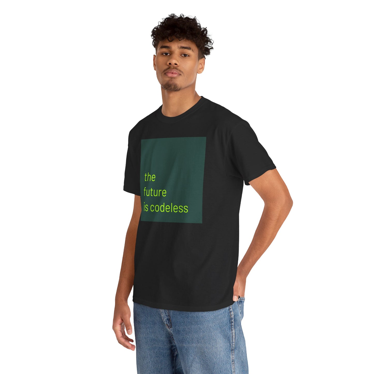 THE FUTURE IS CODELESS - T-shirt (big print)