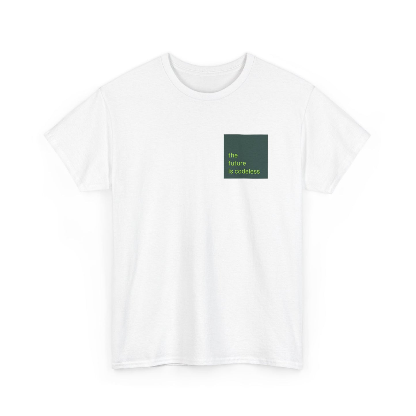 THE FUTURE IS CODELESS - T-shirt (small print)