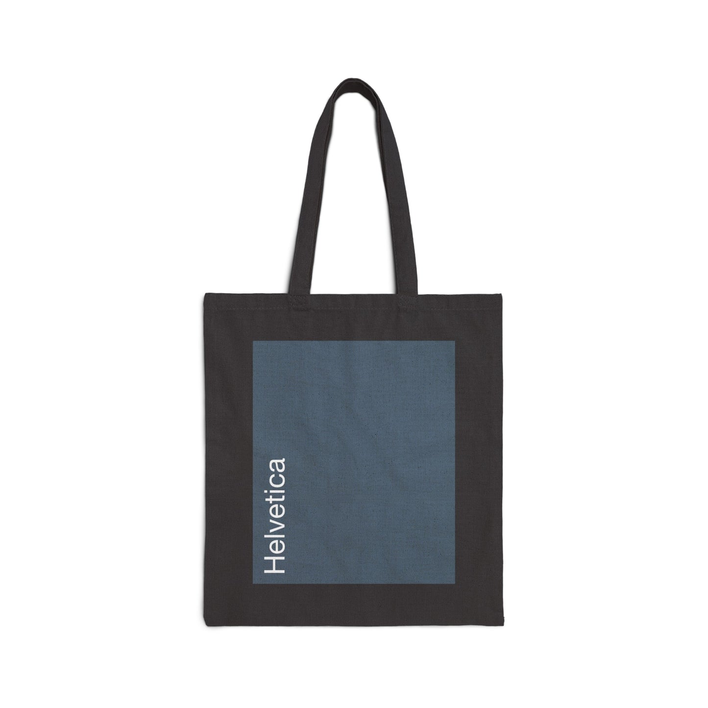 Helvetica Tote Bag (grey, black)
