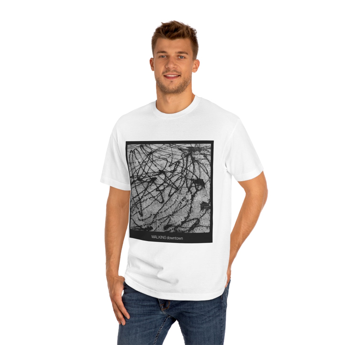 WALKING downtown - Playlist T-Shirt.