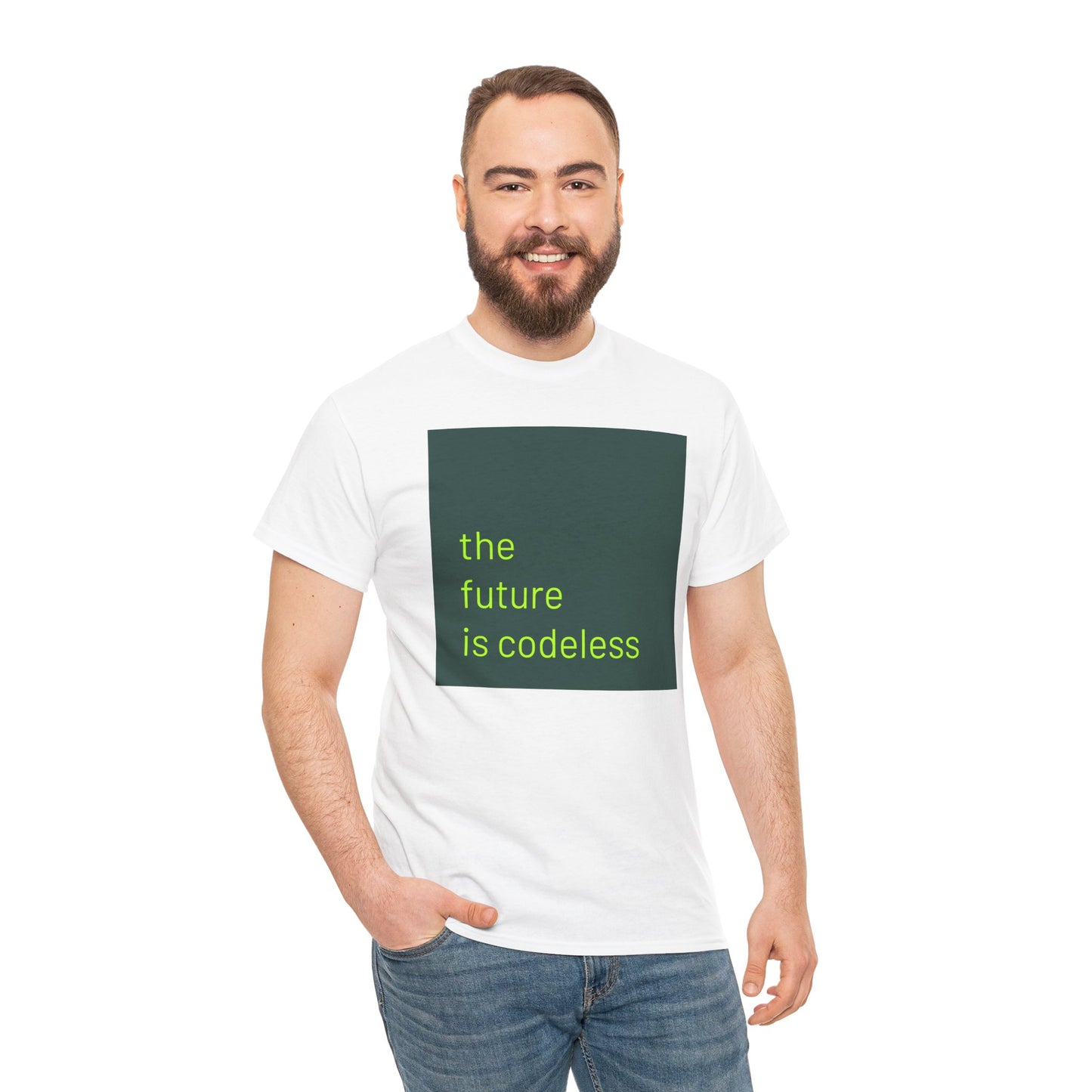 THE FUTURE IS CODELESS - T-shirt (big print)