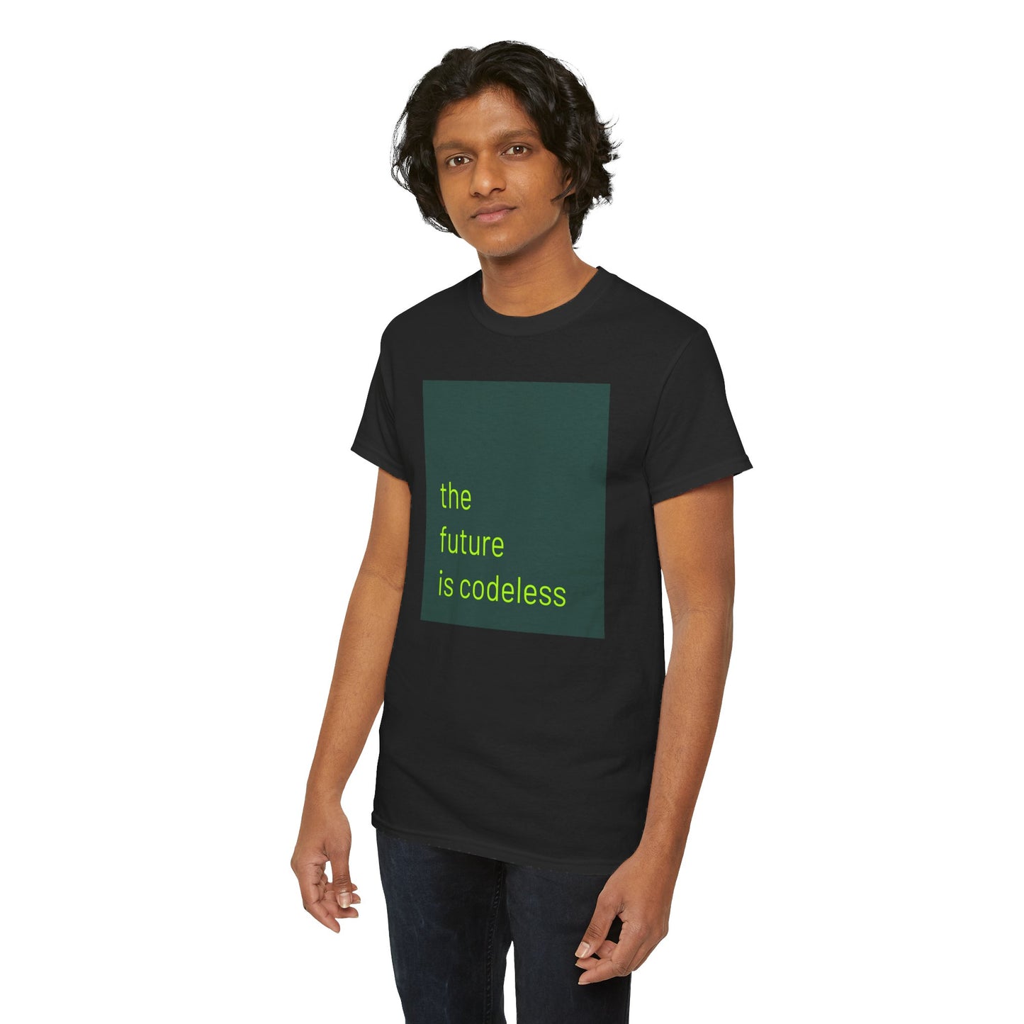 THE FUTURE IS CODELESS - T-shirt (big print)