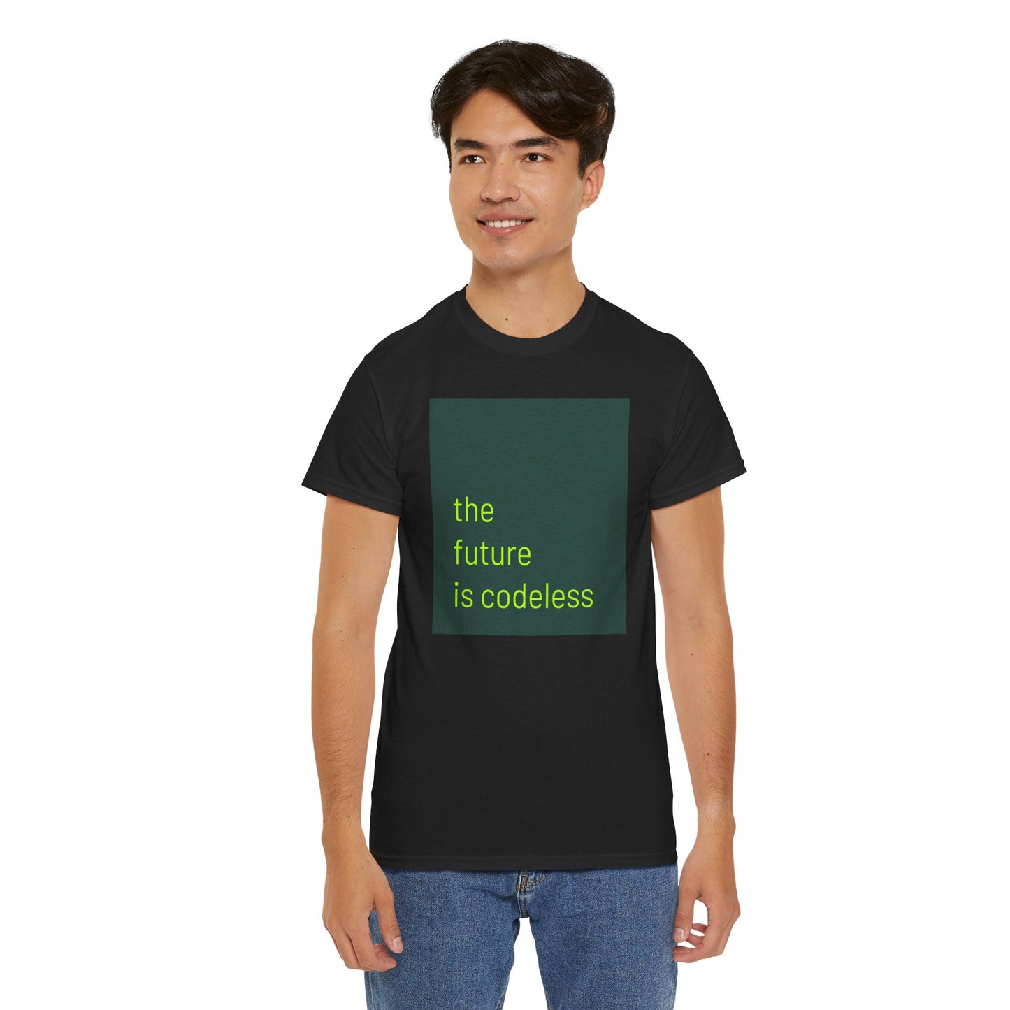 THE FUTURE IS CODELESS - T-shirt (big print)