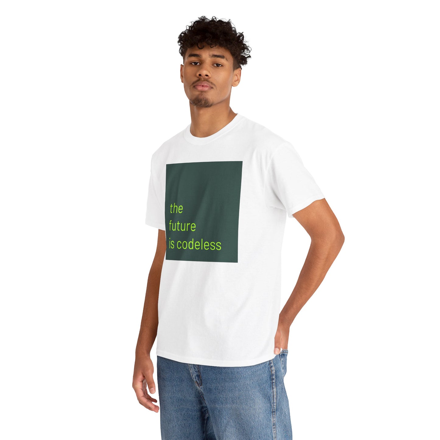 THE FUTURE IS CODELESS - T-shirt (big print)