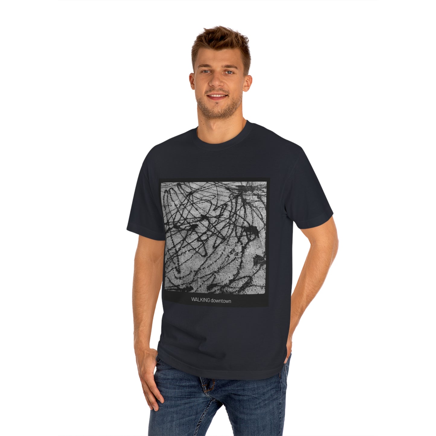 WALKING downtown - Playlist T-Shirt.