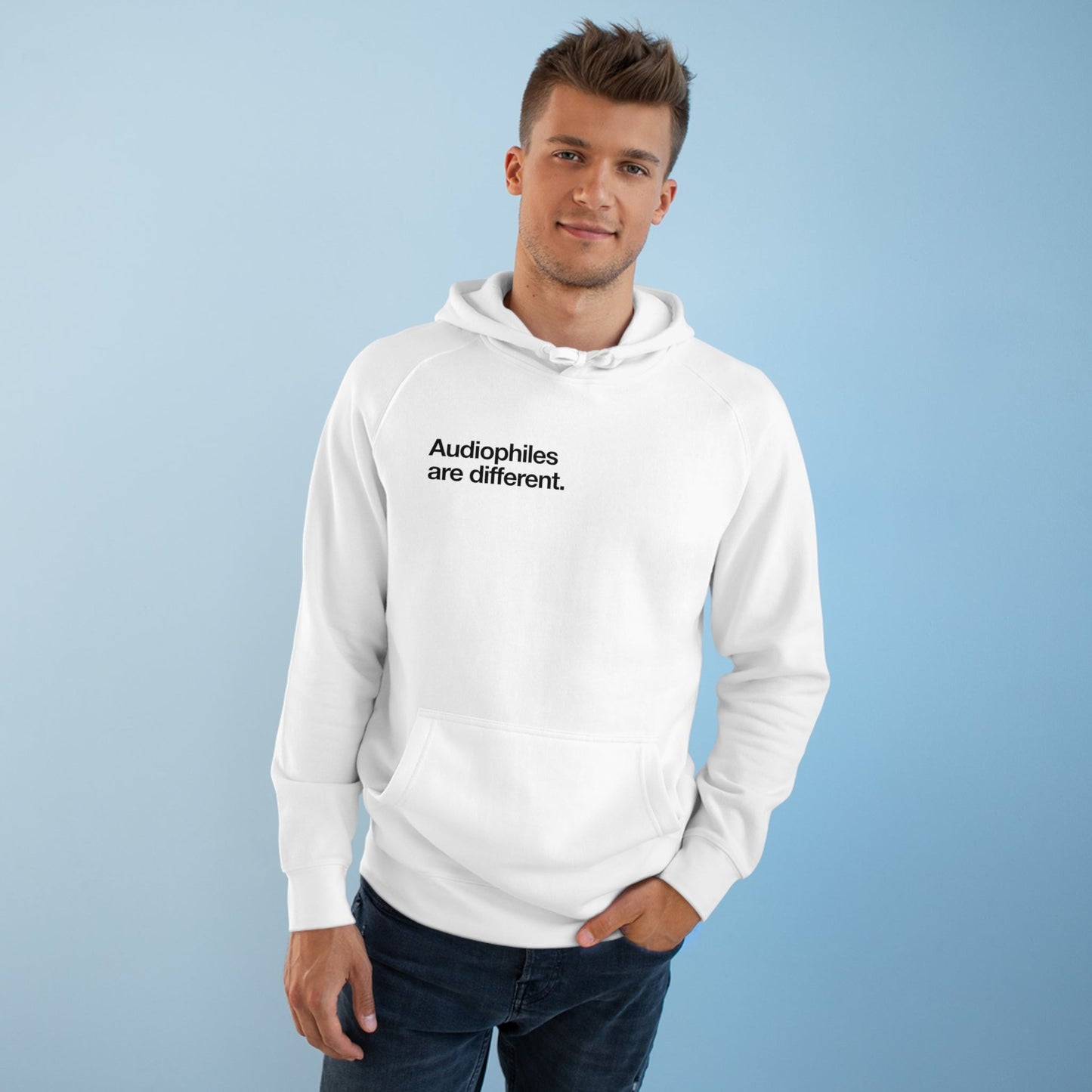 Audiophiles are different hoodie - Pure Neo Shop