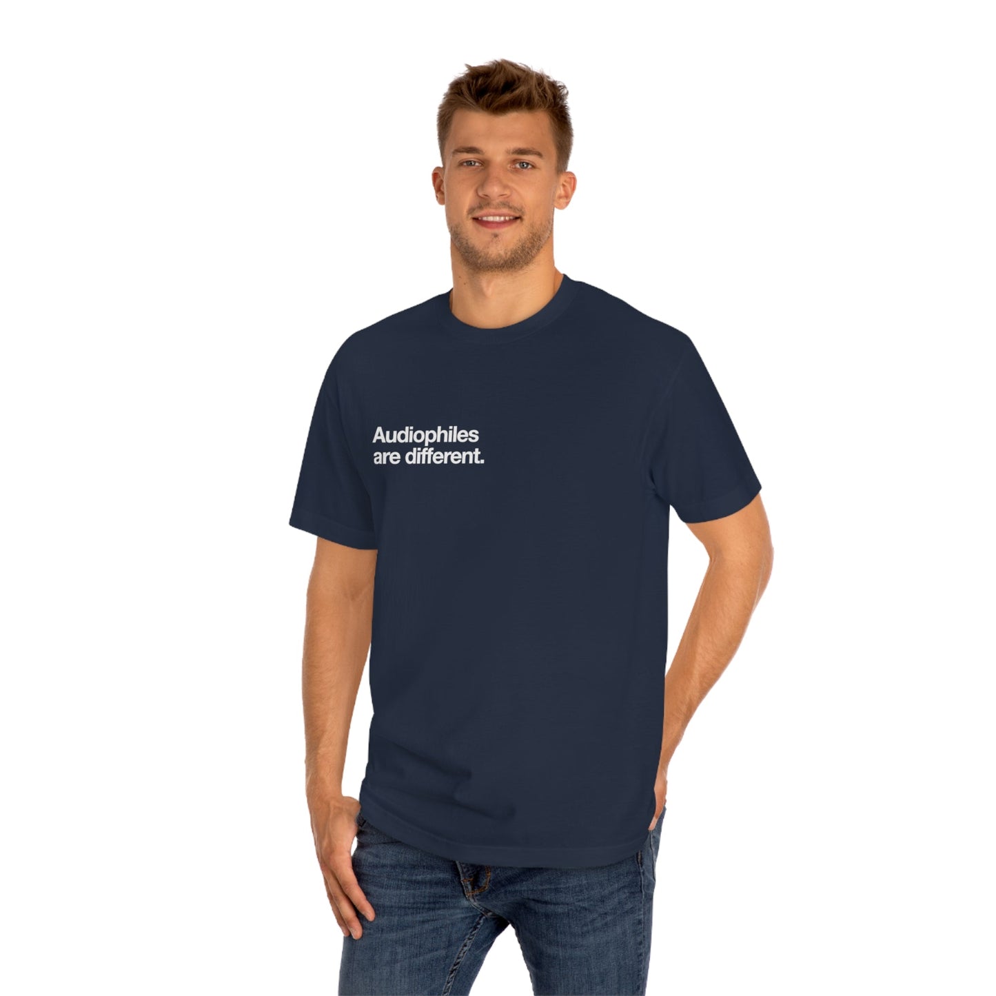 Audiophiles are different t'shirt - Pure Neo Shop