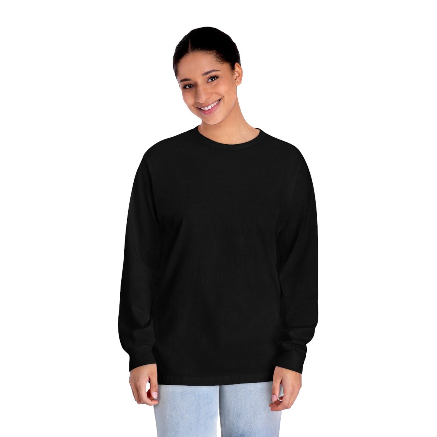 My soundstage is bigger than yours long-sleeve. black on black - Pure Neo Shop