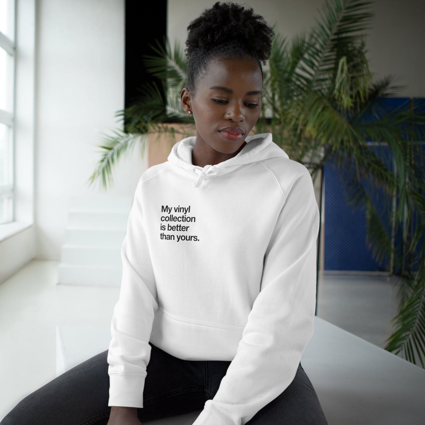 My vinyl collection is better than yours hoodie - Pure Neo Shop