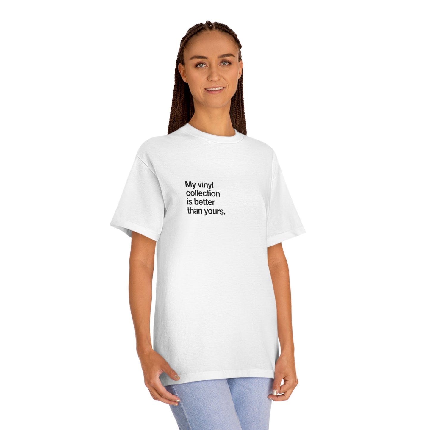 My vinyl collection is better than yours t'shirt. - Pure Neo Shop