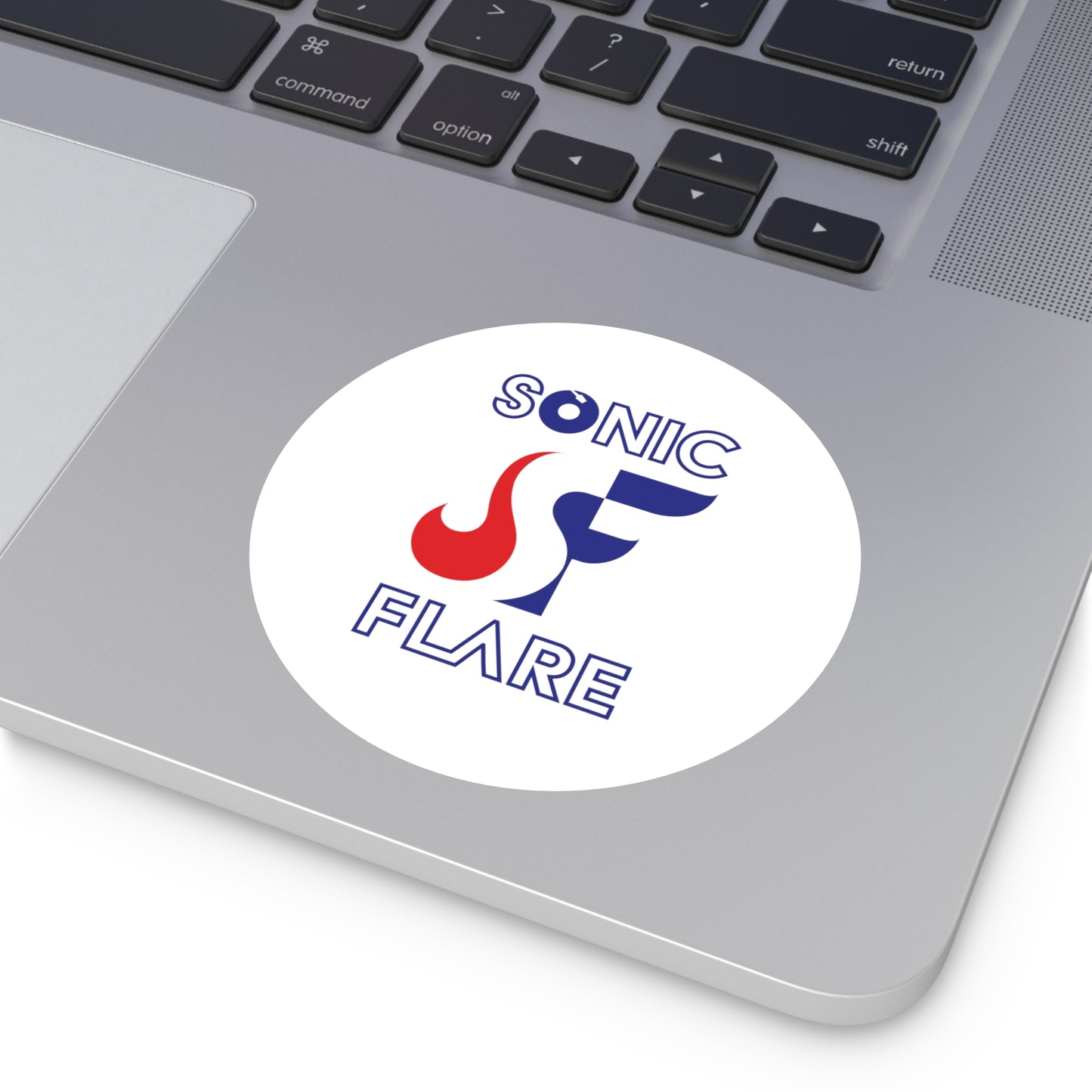 Sonic Flare - Round Stickers, Indoor\Outdoor