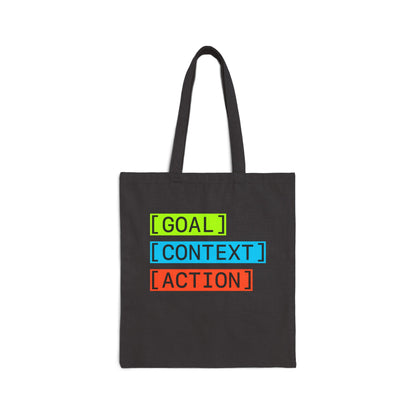 GenAi - Goal, Context, Action - Cotton Tote Bag