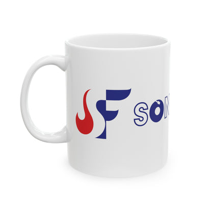 Sonic Flare - Ceramic Mug, (11oz)