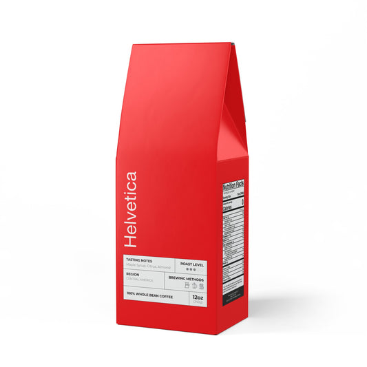 Helvetica - Designers love Coffee (Medium Roast)