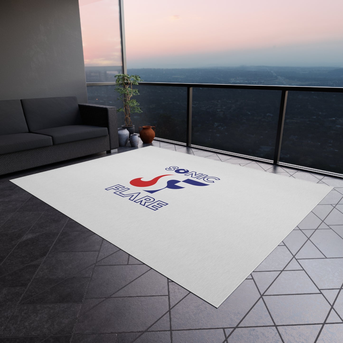 Sonic Flare - Outdoor Rug