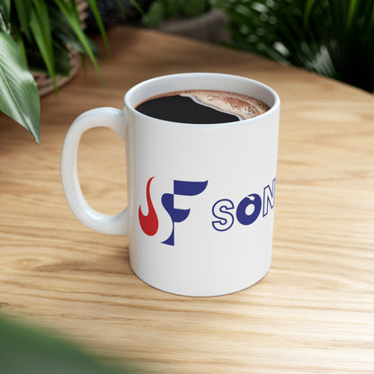 Sonic Flare - Ceramic Mug, (11oz)