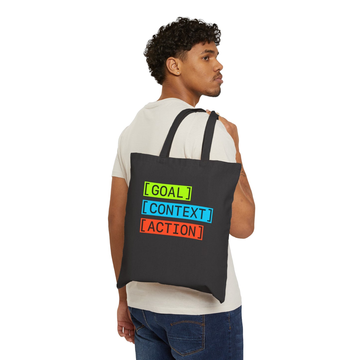 GenAi - Goal, Context, Action - Cotton Tote Bag