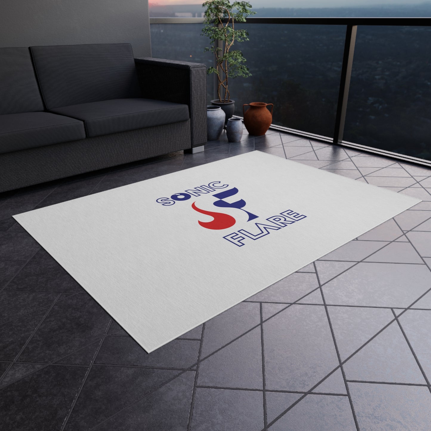 Sonic Flare - Outdoor Rug